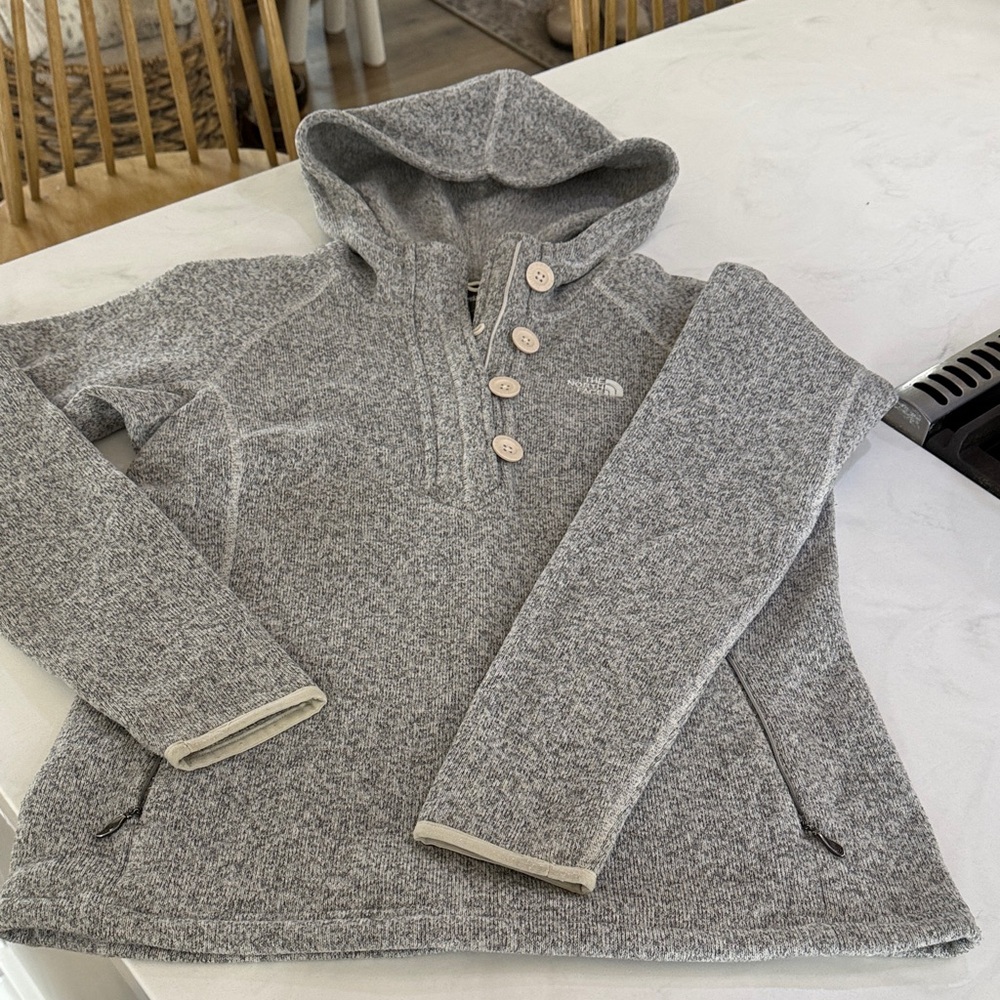 The North Face Gray Fleece Jacket